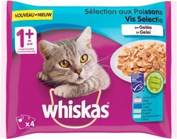 Whiskas Pouch Adult Vis Gelei Multipack 400 gr
