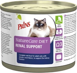 Prins NatureCare Diet Renal Support Kat Natvoer blikje