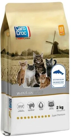 CaroCroc Kat With Fish 2kg