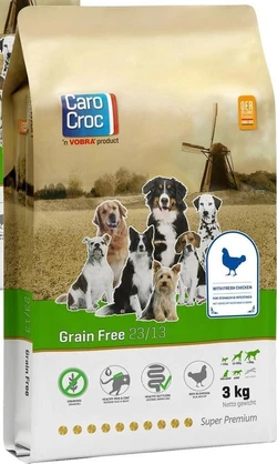 Carocroc Grain Free Gevogelte&Aardappel&Bieten - Hondenvoer - 2 x 3 kg