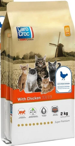 Carocroc With Chicken - Kattenvoer - 2 x 2 kg