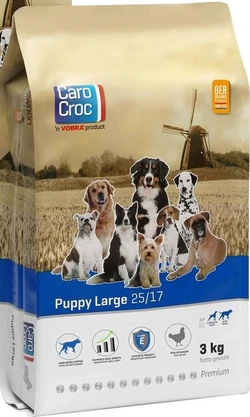 Carocroc Puppy Large Gevogelte&Granen - Hondenvoer - 2 x 3 kg