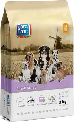 Carocroc Small Breed 25/16 - Hondenvoer - 3 kg