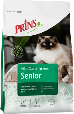 Prins VitalCare Senior 4 kg zak kattenvoer