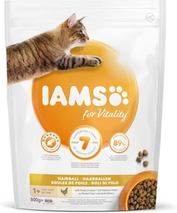 Iams Kat Adult Hairball Control Kip 800 gr