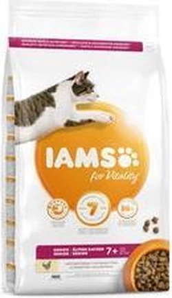 Iams Proactive Health - Senior - Kip - Kattenvoer - 10 kg