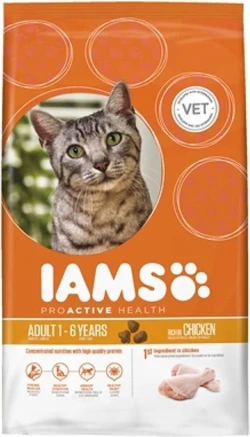 Iams Proactive Health Adult - Kip - Kattenvoer - 10 kg