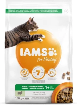 4x Iams Kat Adult Lam 1,5 kg