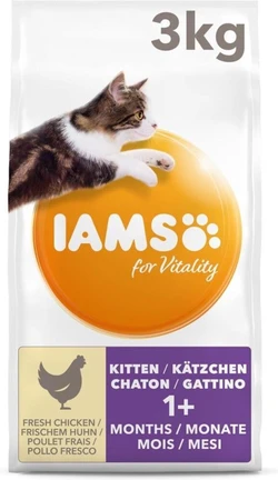 Iams Cat Kitten - Kip - 3 kg