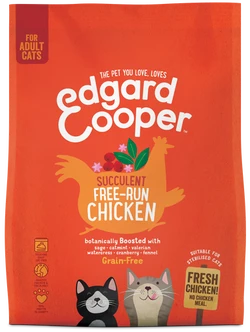 Edgard&Cooper Adult Kip - Kattenvoer - 300 g