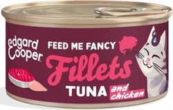 Edgard & Cooper Fillets Tuna & Chicken 70 gr
