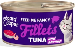 Edgard & Cooper Fillets Tuna & Shrimp 70 gr