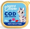 Edgard & Cooper Kittens Kabeljauw en Kip Pate