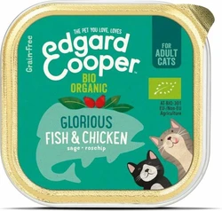 Edgard & Cooper Vers Kattenvoer Bio Kip - Vis 85 gr