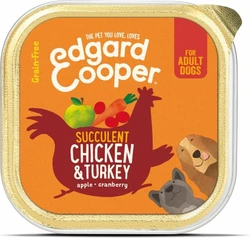 Edgard & Cooper Kuipje Vers Vlees Hondenvoer Kip - Kalkoen 150 gr