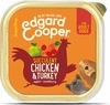 Edgard & Cooper Kuipje Vers Vlees Hondenvoer Kip - Kalkoen 150 gr