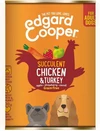 Edgard & Cooper Blik Vers Vlees Hondenvoer Kip - Kalkoen 400 gr