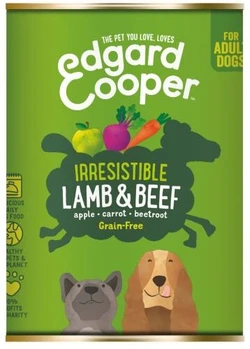 Edgard & Cooper Adult Dogs Lam en Rund in Blik