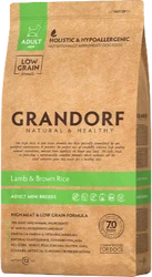 Grandorf Lamb & Brown Rice Adult Mini-Breeds - 3kg Verpakking Hondenvoer