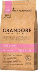 Grandorf Lamb & Brown Rice Puppy All Breeds - 3kg Verpakking Hondenvoer