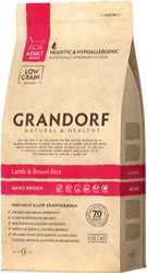 Grandorf Lamb & Brown Rice Indoor - 2kg Verpakking Kattenvoer