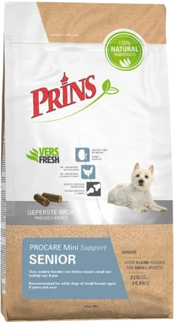 Prins Senior Support Mini - 7,5 kg Verpakking Hondenvoer Prins Senior Support Mini - 7,5 kg Verpakking Hondenvoer