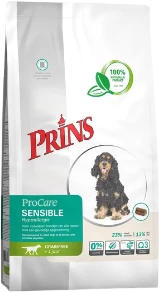 Prins Sensible Hypoallergic - 12kg Verpakking Hondenvoer Prins Sensible Hypoallergic - 12kg Verpakking Hondenvoer