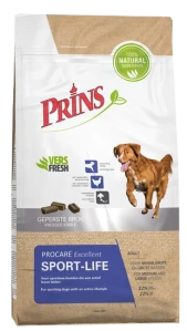 Prins Sport-life Excellent 15 kg Verpakking Hondenvoer