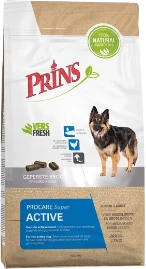 Prins Super Active 20kg Verpakking Hondenvoer
