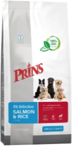 Prins Salmon & Rice 15 kg Verpakking Hondenvoer Prins Salmon & Rice 15 kg Verpakking Hondenvoer