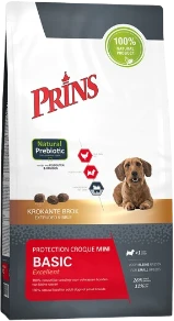 Prins Protection Croque Mini Basic Excellent 10 kg Verpakking Hondenvoer Prins Protection Croque Mini Basic Excellent 10 kg Verpakking Hondenvoer