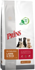 Prins Lamb & Rice Hypoallergenic Fit Selection 15 kg Verpakking Hondenvoer