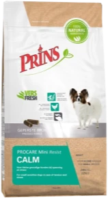 Prins Resist Calm Mini 3 kg Verpakking Hondenvoer Prins Resist Calm Mini 3 kg Verpakking Hondenvoer
