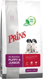 Prins Puppy & Junior 10 kg Verpakking Hondenvoer