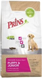 Prins Puppy & Junior Perfect Start 15 kg Verpakking Hondenvoer