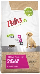 Prins Puppy & Junior Perfect Start 15 kg Verpakking Hondenvoer