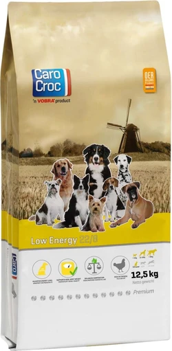 Carocroc Low Energy 22/8 - 12,5 kg - met extra Rocco sticks
