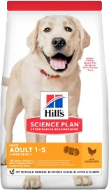 Hill's Science Plan Adult 1-6 Large Breed Light 12kg Verpakking Hondenvoer