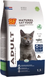 BF Petfood Krokant Adult All Round 1,5 kg Kattenvoer Verpakking