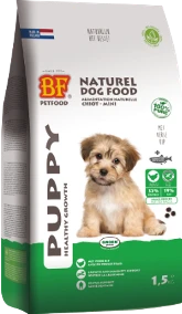 BF Petfood Small Breed Puppy Healthy Growth 1,5 kg Hondenvoer Verpakking