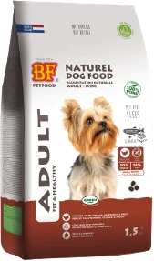 BF Petfood Small Breed Adult Fit & Healthy 1,5 kg Hondenvoer Verpakking