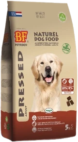 BF Petfood Pressed Adult 5 kg Hondenvoer Verpakking 