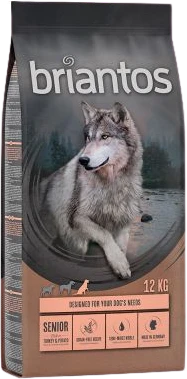 Briantos Senior Turkey & Potato Grainfree 1kg Hondenvoer Verpakking
