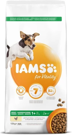 Iams Dog Adult Small/Medium Kip 12 kg 1 - 7 Jaar