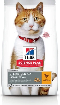Hill's Science Plan Sterilised Cat Young Adult Droogvoer Kip