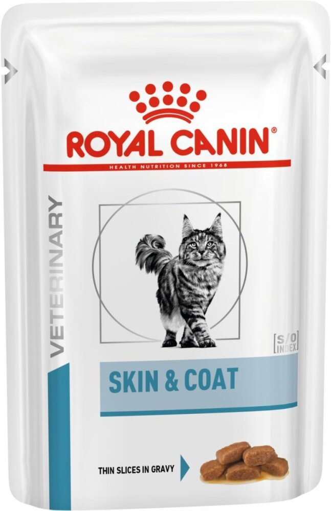 Royal Canin Skin & Coat Portie - 12 x 85 gram Royal Canin Skin & Coat Portie - 12 x 85 gram