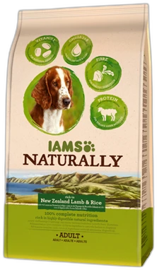 IAMS Naturally Dog - Lamb & Rice - 2,7 kg
