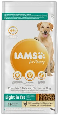 IAMS Dog Light in Fat - 12 kg
