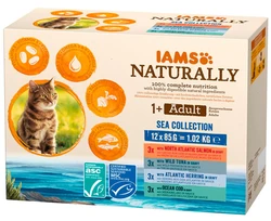 Iams Naturally Multipack Adult Sea Collection