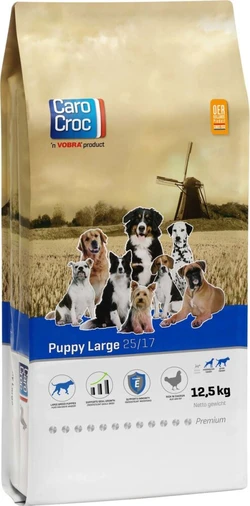 Carocroc Premium Puppy Large 25/17 12,5 kg - Hond